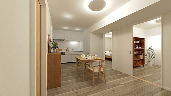 家具の様な木目...