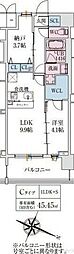 スプランディッド梅田グランノース 1SLDKの間取図画像