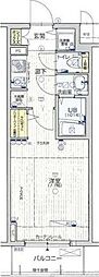 サムティ江坂レガーロ 1Kの間取図画像