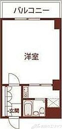 グランピーノ桃山台 ワンルームの間取図画像
