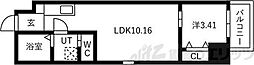 アートレジデンス梅田北II 1LDKの間取図画像
