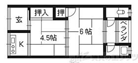 むつみハイツ 210 ｜ 大阪府高槻市郡家新町1-23（賃貸アパート2K・2階・30.00㎡） その2