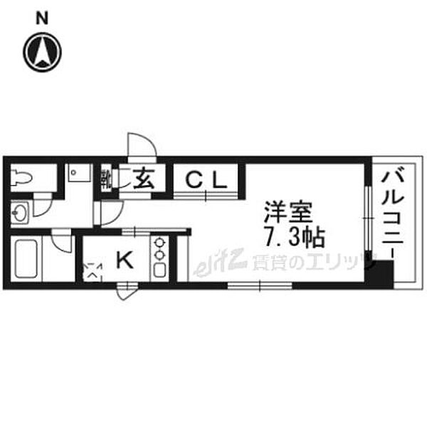 アンソレイユ茨木中津町 503｜大阪府茨木市中津町(賃貸マンション1K・5階・29.63㎡)の写真 その2