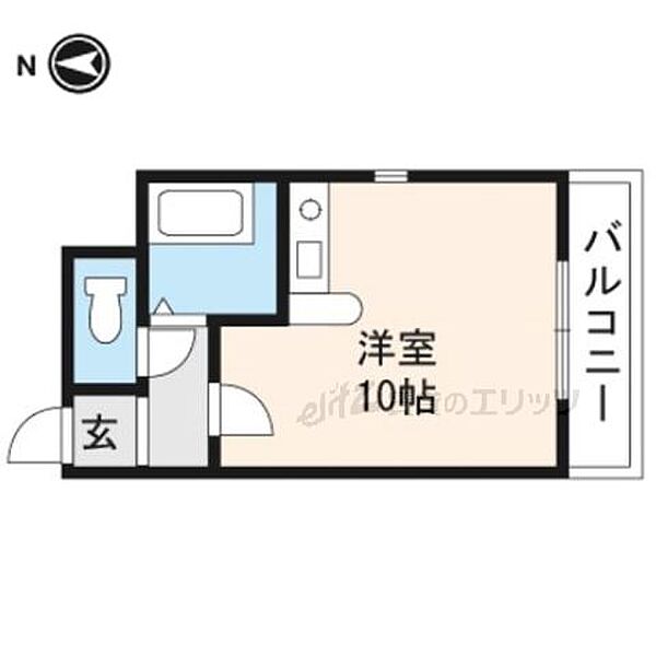 PARKマンション 401｜大阪府高槻市八丁西町(賃貸マンション1R・4階・24.00㎡)の写真 その2