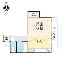 安藤ハイツ  ｜ 大阪府高槻市大蔵司１丁目2-6（賃貸マンション1K・1階・25.00㎡） その2