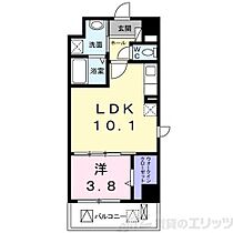 パークライフ　ＥＳＡＫＡ 401 ｜ 大阪府吹田市南吹田３丁目5-16（賃貸マンション1LDK・4階・36.30㎡） その2