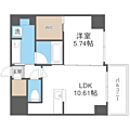 CREST西新10階15.1万円