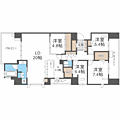 パークフロント香椎照葉WEST棟16階26.0万円