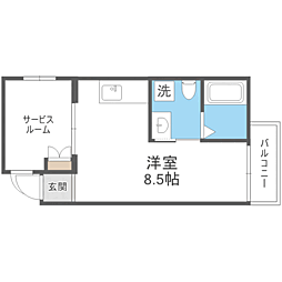 間取図画像 ワンルーム