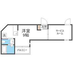 間取図画像 ワンルーム