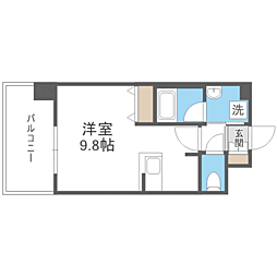 間取図画像 ワンルーム