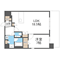 S-RESIDENCE大手門awesome7階19.9万円