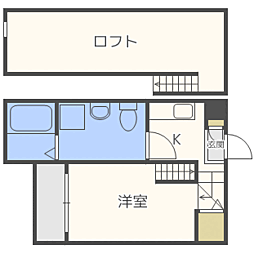 ダイネハイマート 1Kの間取図画像