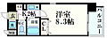 プレサンス西心斎橋7階6.4万円