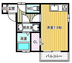 セジュールエルグリーン  ｜ 大阪府柏原市本郷4丁目（賃貸アパート1K・2階・24.64㎡） その2