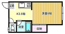 福寿コーポ  ｜ 大阪府南河内郡河南町大字一須賀（賃貸アパート1K・2階・20.00㎡） その2