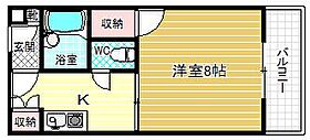 ボイス・デ・ムドン  ｜ 大阪府南河内郡河南町大字東山（賃貸マンション1K・1階・26.00㎡） その2