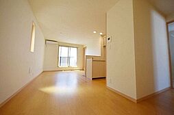 京王線 中河原駅 バス15分 日新町5丁目下車 徒歩2分の賃貸アパート 1階2LDKのリビング/ダイニング