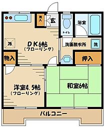 間取図画像 2DK