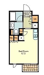 間取図画像 ワンルーム