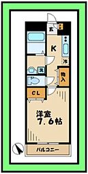 リブリ-LUCIA 1Kの間取図画像