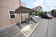 ★安心の屋根付き駐輪場★