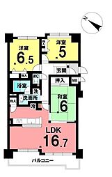 間取図画像 3LDK