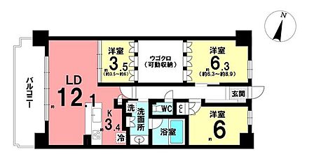 *間取図*