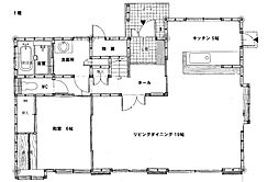 久留米市三潴町玉満 4SLDKの間取り