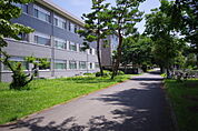 信州大学工学部まで、620m