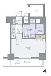 ステージファースト西巣鴨 1Kの間取図画像