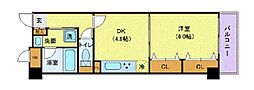 ダイアパレス西巣鴨2 1DKの間取図画像