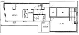 プエルト西日暮里 1LDKの間取図画像