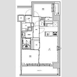 S-RESIDENCE板橋大山 2LDKの間取図画像