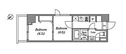 GRANPASEO新大塚 2Kの間取図画像