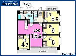 間取図画像 4LDK