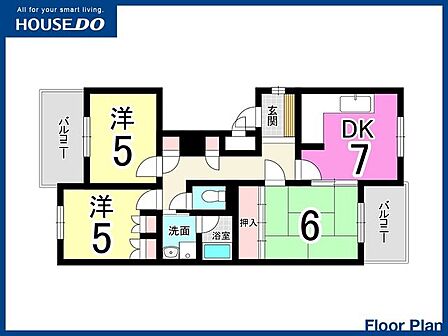 【南面バルコニー】モニター付きインターホン♪南面バルコニー♪小学校・スーパーまで徒歩10分圏内♪