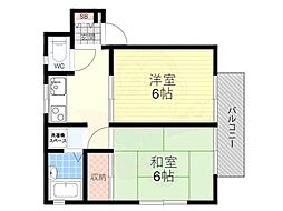 ヴィラウィスタリア 2階