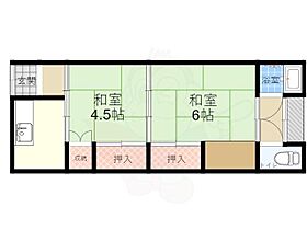 大阪府豊中市熊野町１丁目（賃貸アパート2K・2階・37.00㎡） その2