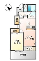 サンコート・ハナミズキ 103 ｜ 和歌山県和歌山市古屋（賃貸アパート1LDK・1階・44.70㎡） その2