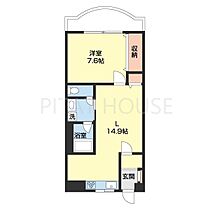 坂田マンション 207 ｜ 和歌山県和歌山市園部（賃貸マンション1LDK・2階・52.15㎡） その2