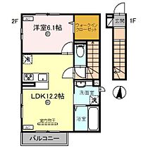 フェリシア希 201 ｜ 和歌山県和歌山市栄谷（賃貸アパート1LDK・2階・50.27㎡） その2