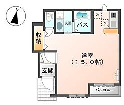 ブルーマリンK 102 ｜ 和歌山県和歌山市杭ノ瀬（賃貸アパート1R・1階・35.60㎡） その2