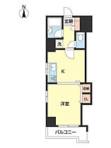 パリ・シャトー本町 1201 ｜ 和歌山県和歌山市屋形町１丁目（賃貸マンション1DK・12階・30.31㎡） その2