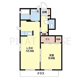 シャーメゾン有本 1階