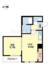 フジパレス中之島サウス 1階
