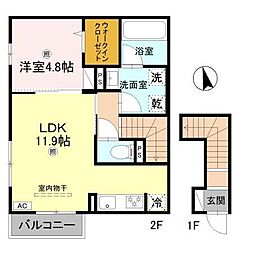 D-ROOM松江北II 2階