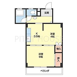 望洋マンション 3階/302