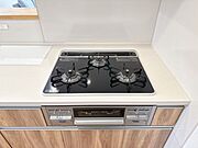 使いやすい3口コンロでお料理の時間がより楽しくなりそうです