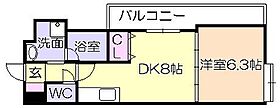 リード中央町 1201 ｜ 福岡県久留米市小頭町（賃貸マンション1DK・12階・31.69㎡） その2